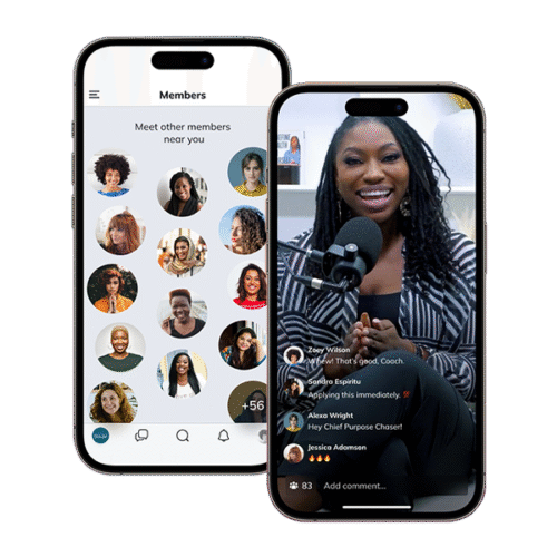 RW App MockUp | Patrice Washington - Chase Purpose, Not Money.